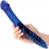 Glas 11in Double-sided Glass Dildo with Handle Grip