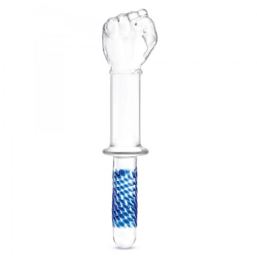 Glas 11in Glass Fist Double Ended with Handle Grip