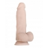 Real Supple Poseable 7-Inch Dildo - Light Beige