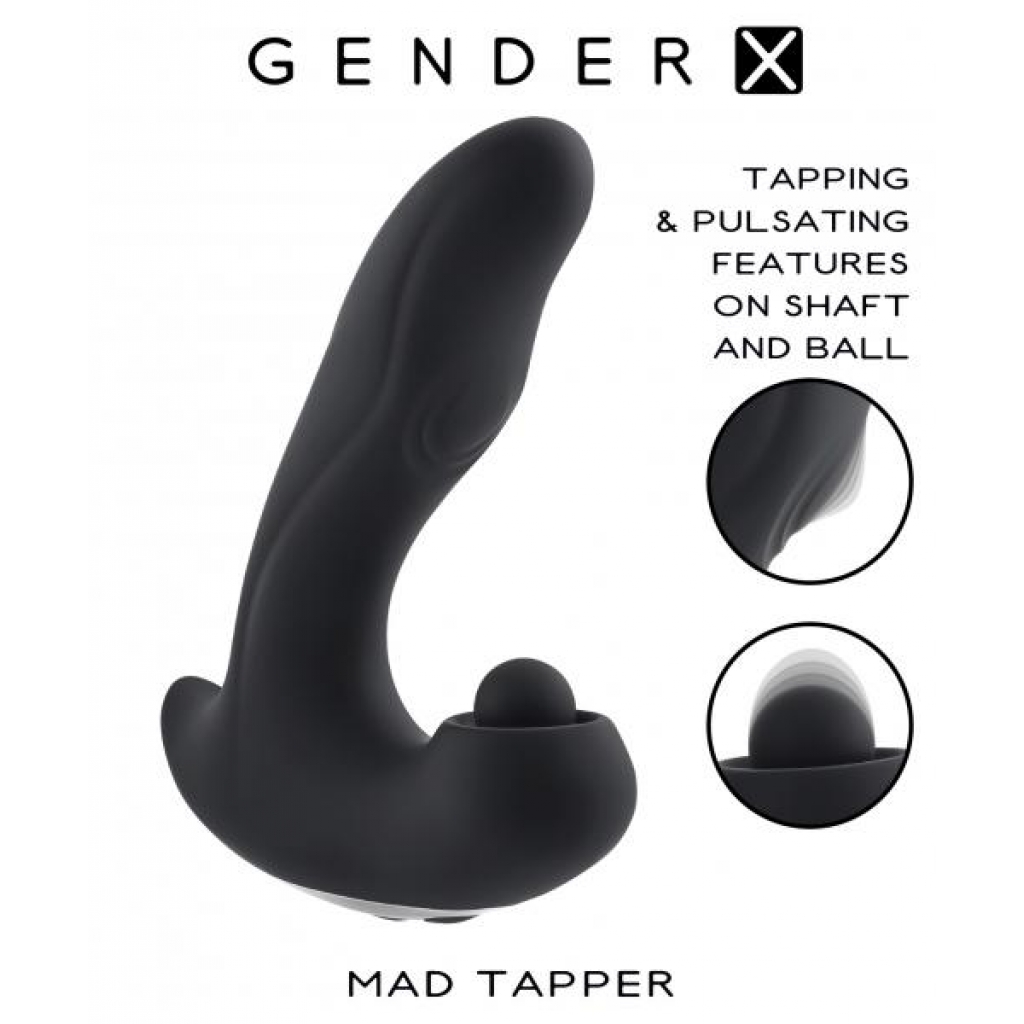 Gender X Mad Tapper - Tapping and Pulsating Shaft Massager