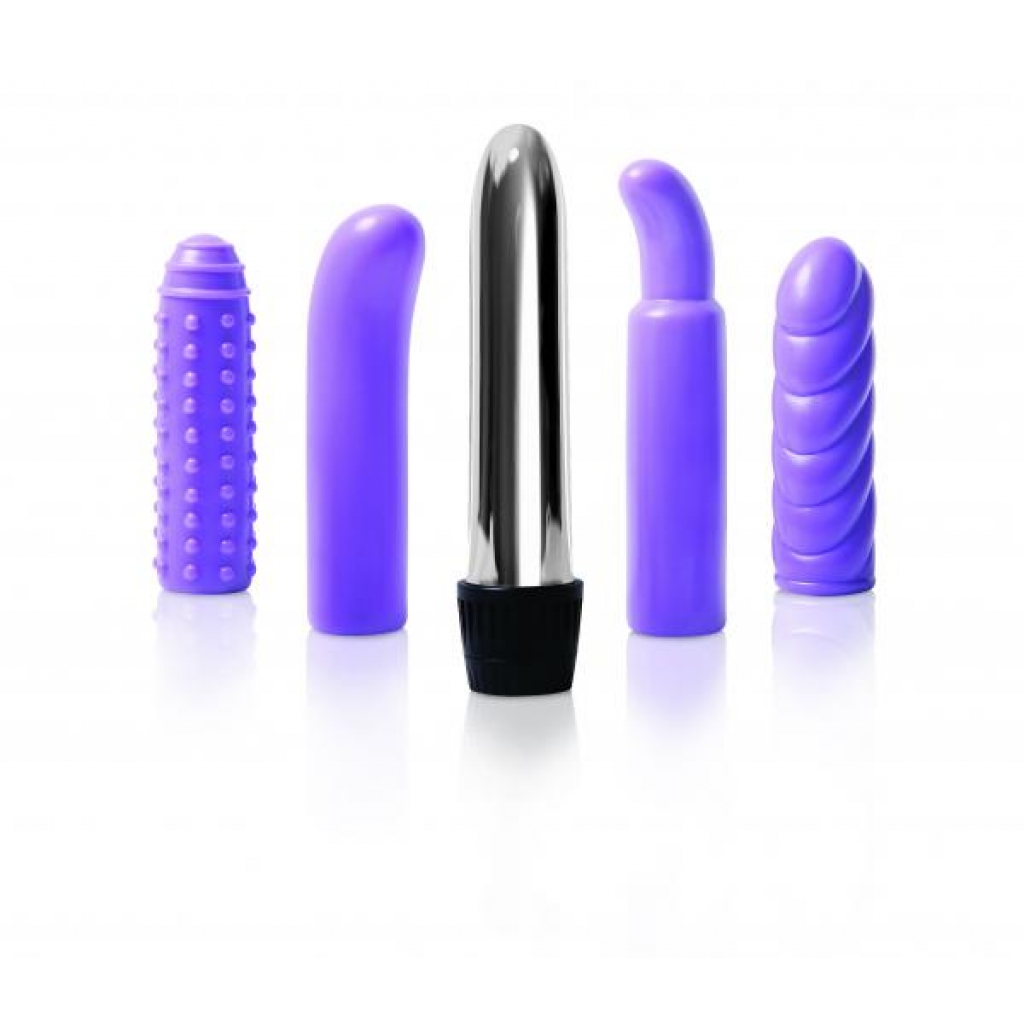 Evolved Multi Sleeve Vibrator Kit for Diverse Pleasure