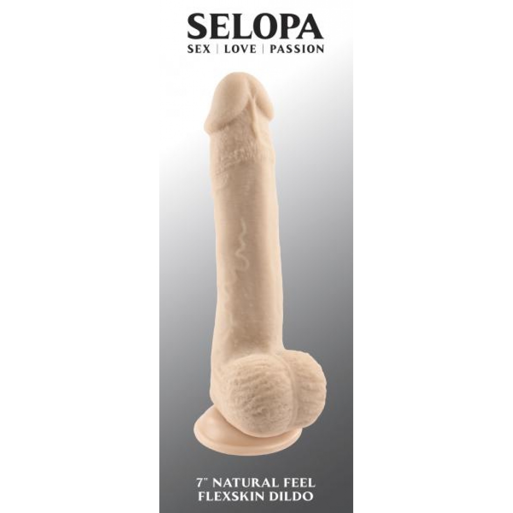 Selopa Natural Feel Flexskin Dildo - Light