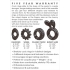 Ring My Bell Cock Ring Kit 4 Cock Rings Black