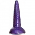 Stardust Mercury Rising Silicone Dildo - 9 Inches in Purple