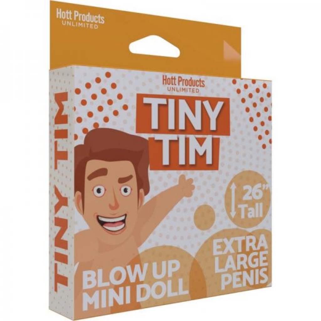 Tiny Tim Blow Up Party Doll