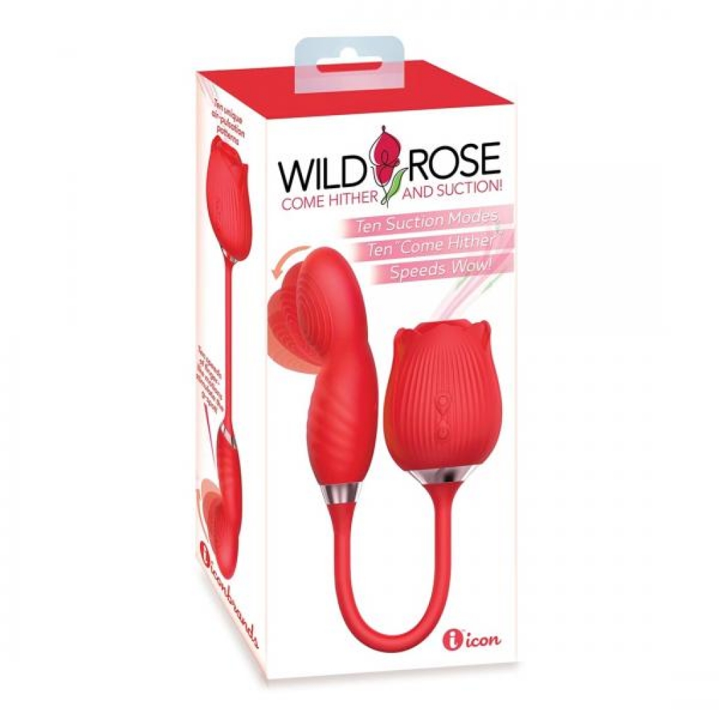 Wild Rose Rechargeable Suction Vibe