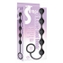 Sensational 5-Inch Silicone Anal Beads - Black