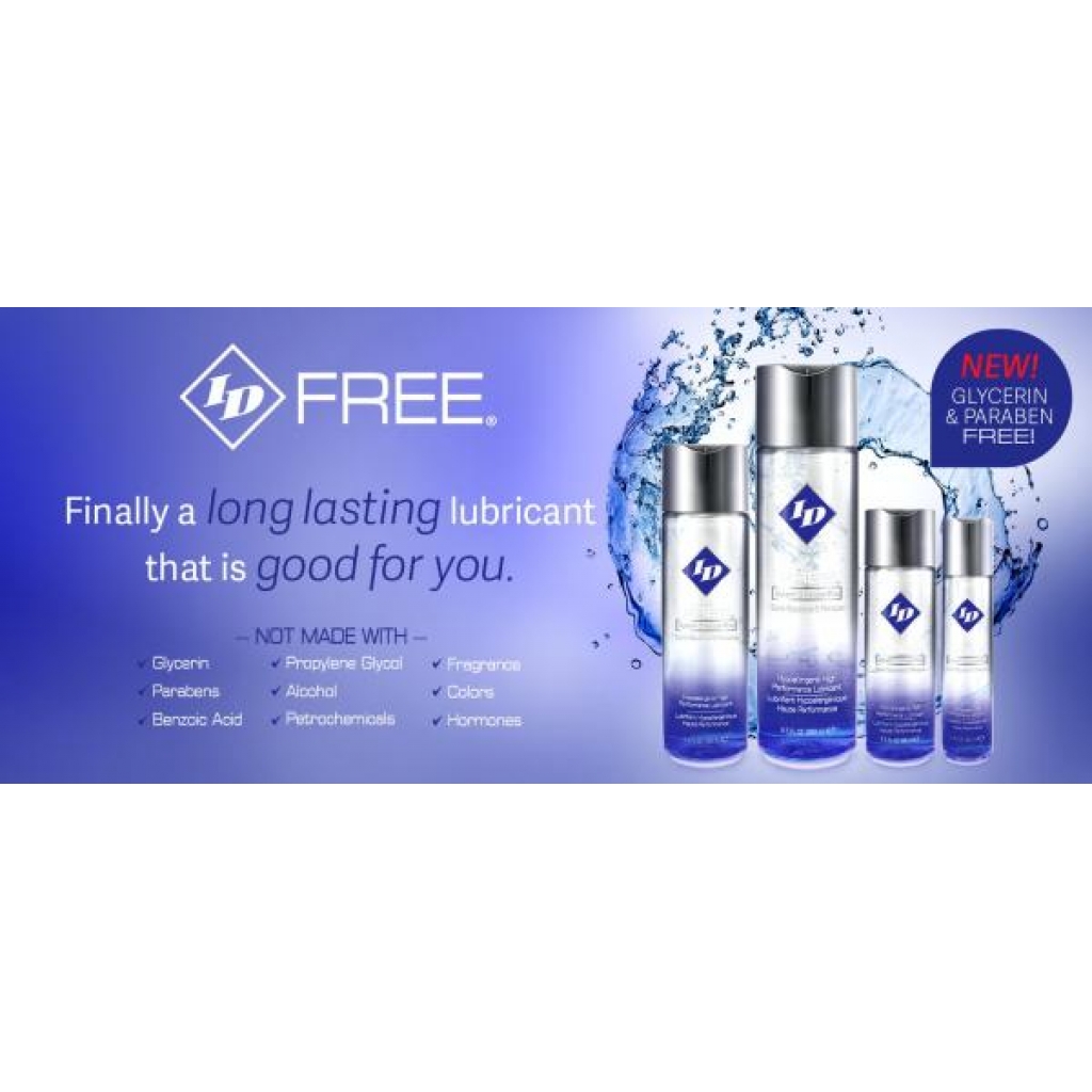 ID Free Water-Based Personal Lubricant - 4.4 oz