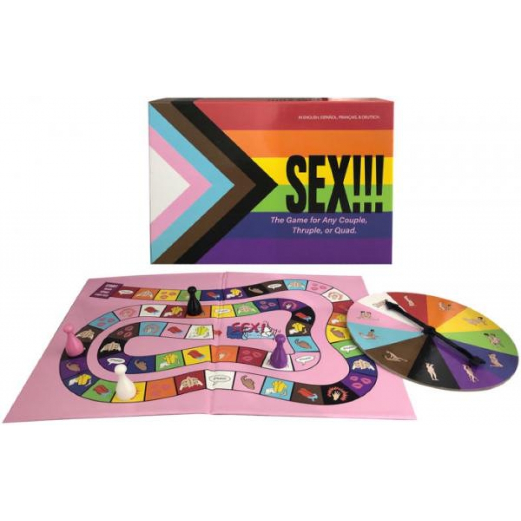 Sex!!! Game - Adult Board Game for Couples