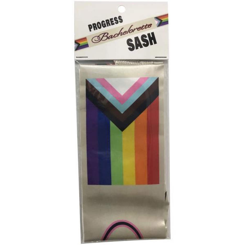 Progress Bachelorette Sash: Celebrate Inclusivity