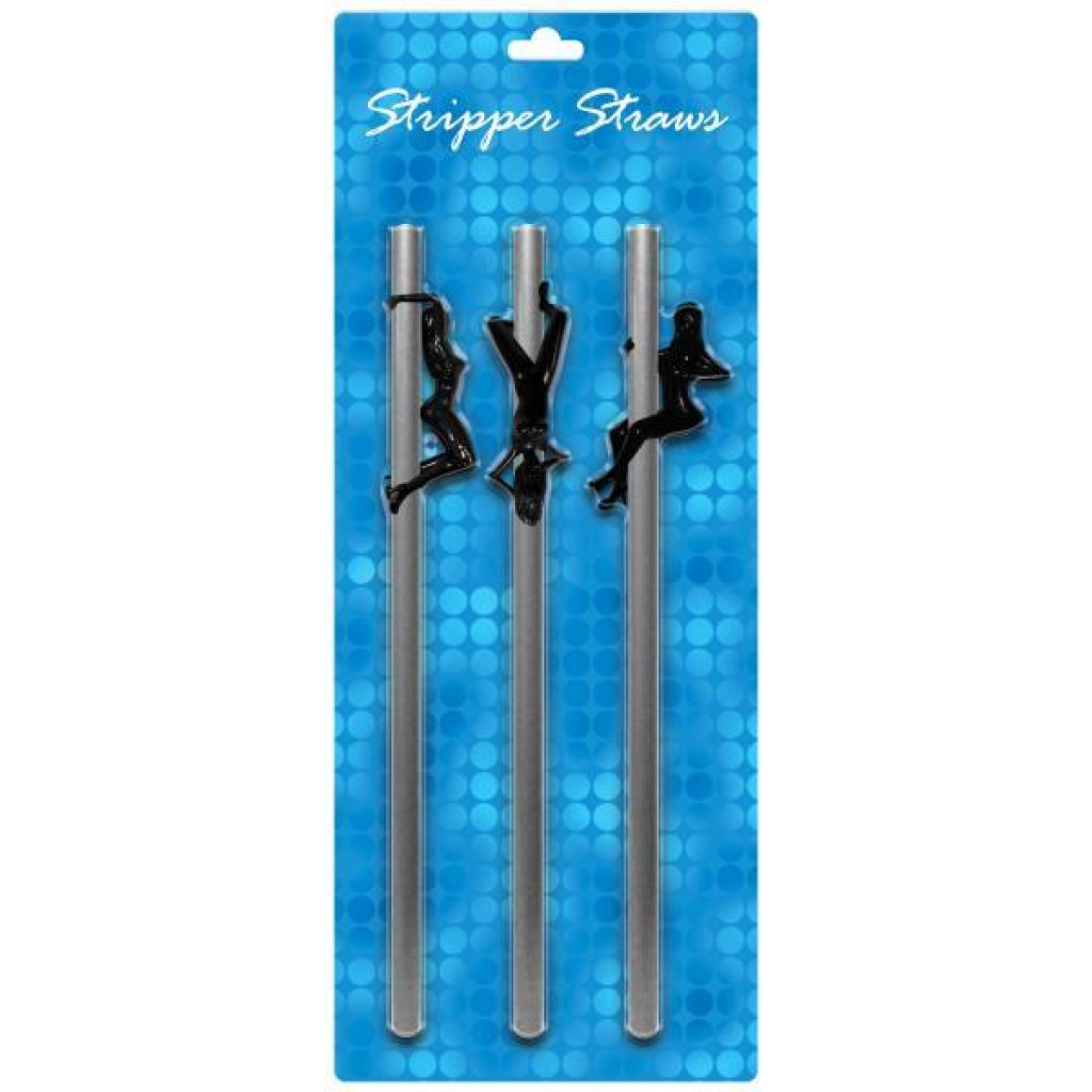 Stripper Straws Female 3 Pack for Fun Party Vibes