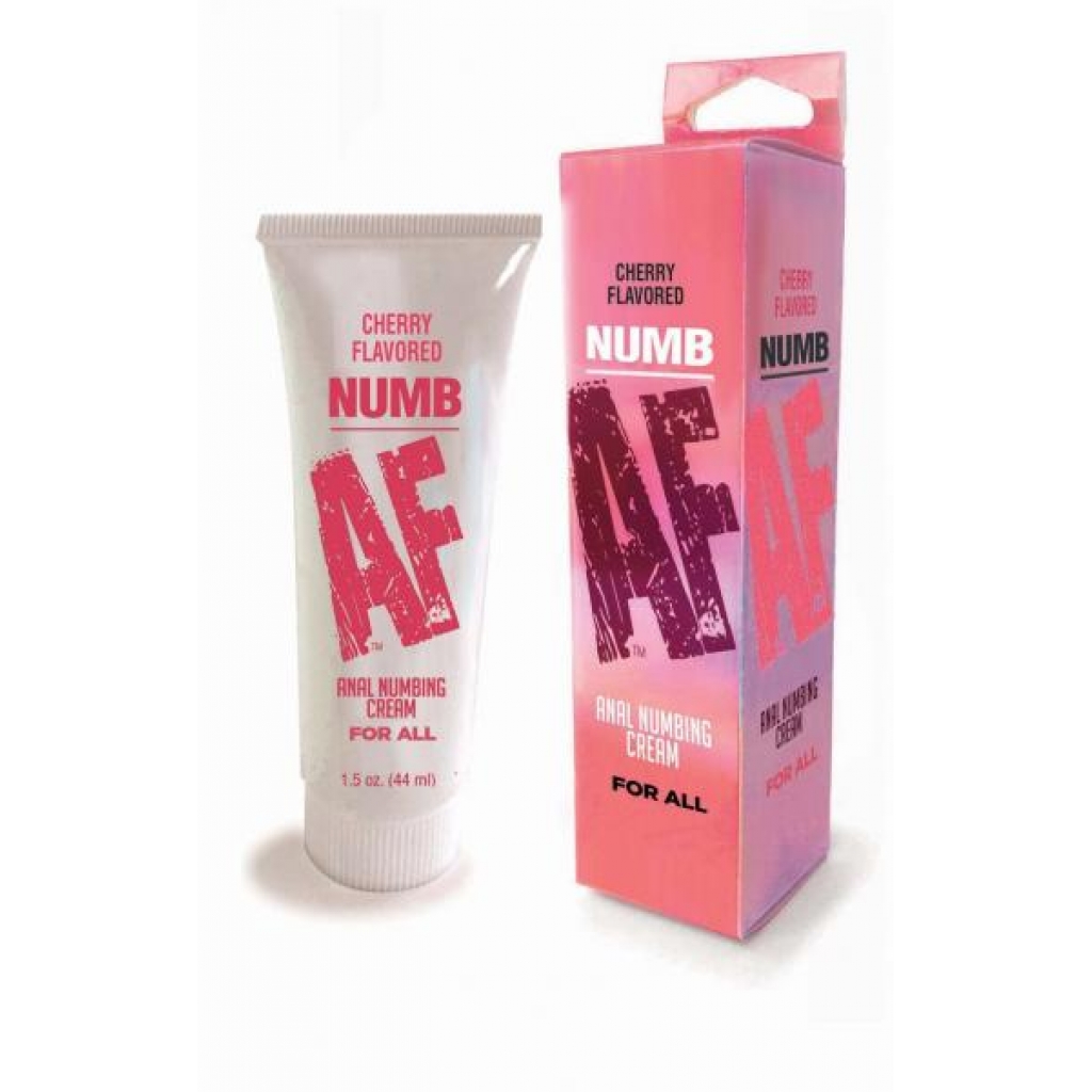 Numb AF Anal Desensitizer Gel - Cherry 1.5 Oz