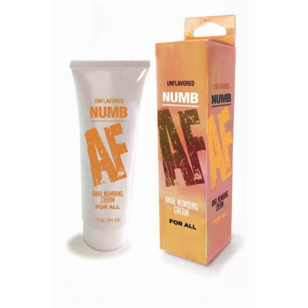 Numb AF Unflavored Anal Desensitizer Gel - 1.5 Oz