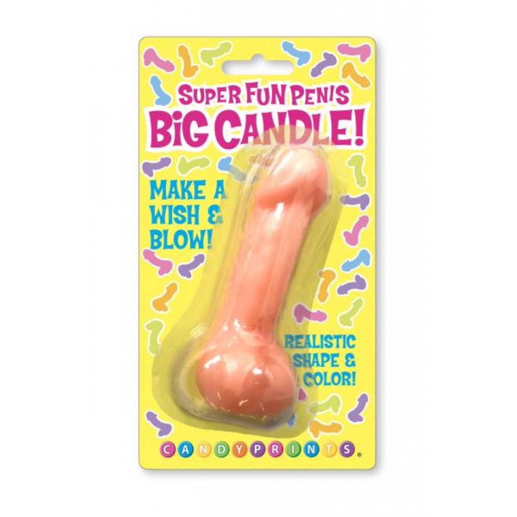 Super Fun Penis Big Candle - Pink