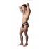 Lucifer Cutout Thong - Black (S/M)