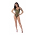 Hazy Dayz Teddy Pot Leaf S/m - Magic Silk Lingerie