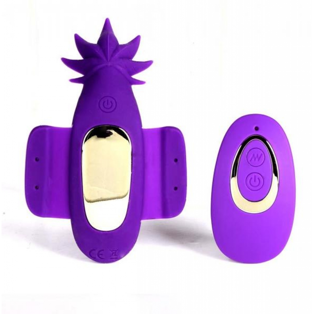 Sativa Remote Control Panty Teaser - Purple Vibrator for Discreet Fun