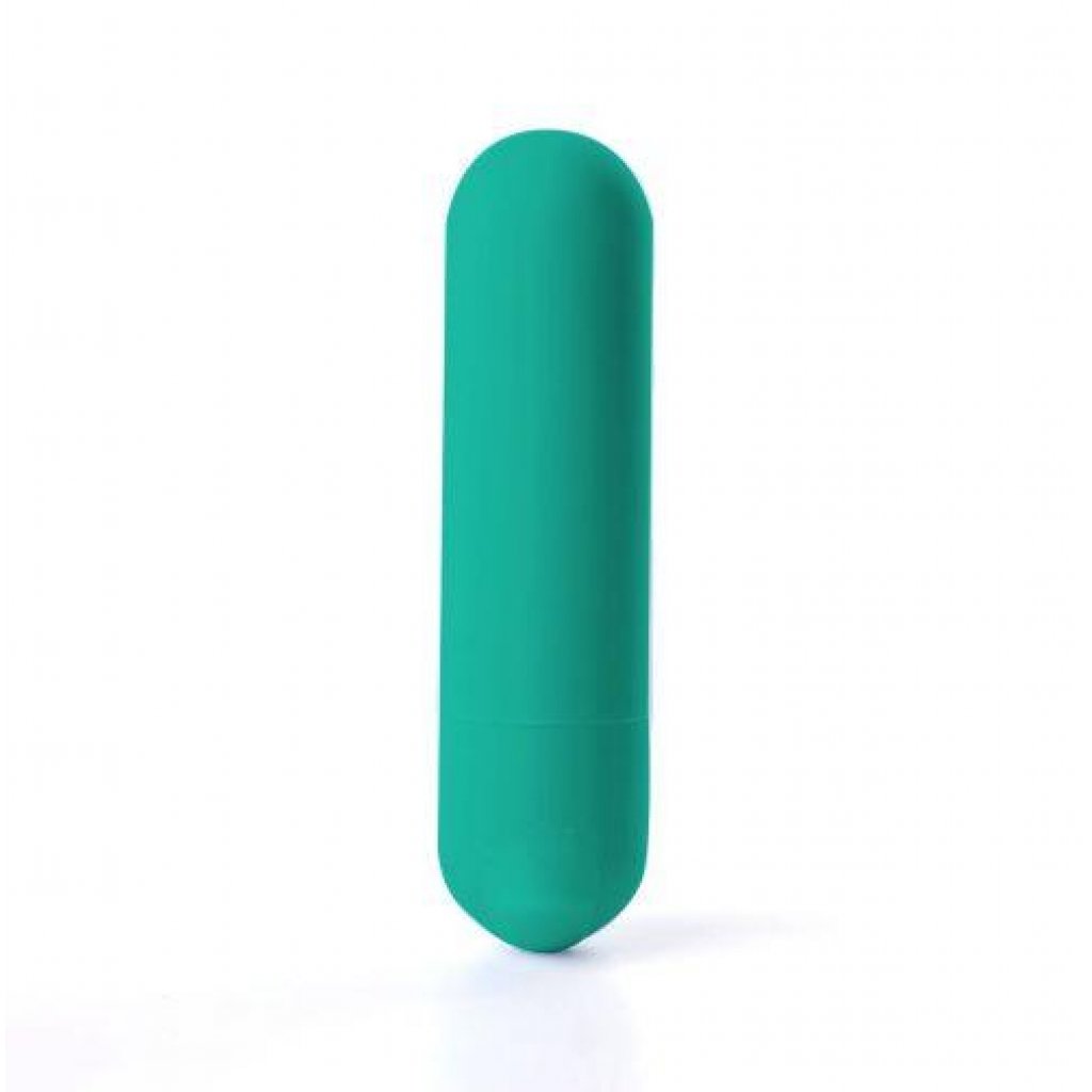 Jessi Mini Bullet Vibrator - Rechargeable - Emerald Green