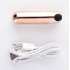 Jessi Rechargeable Mini Bullet Vibrator - Rose Gold