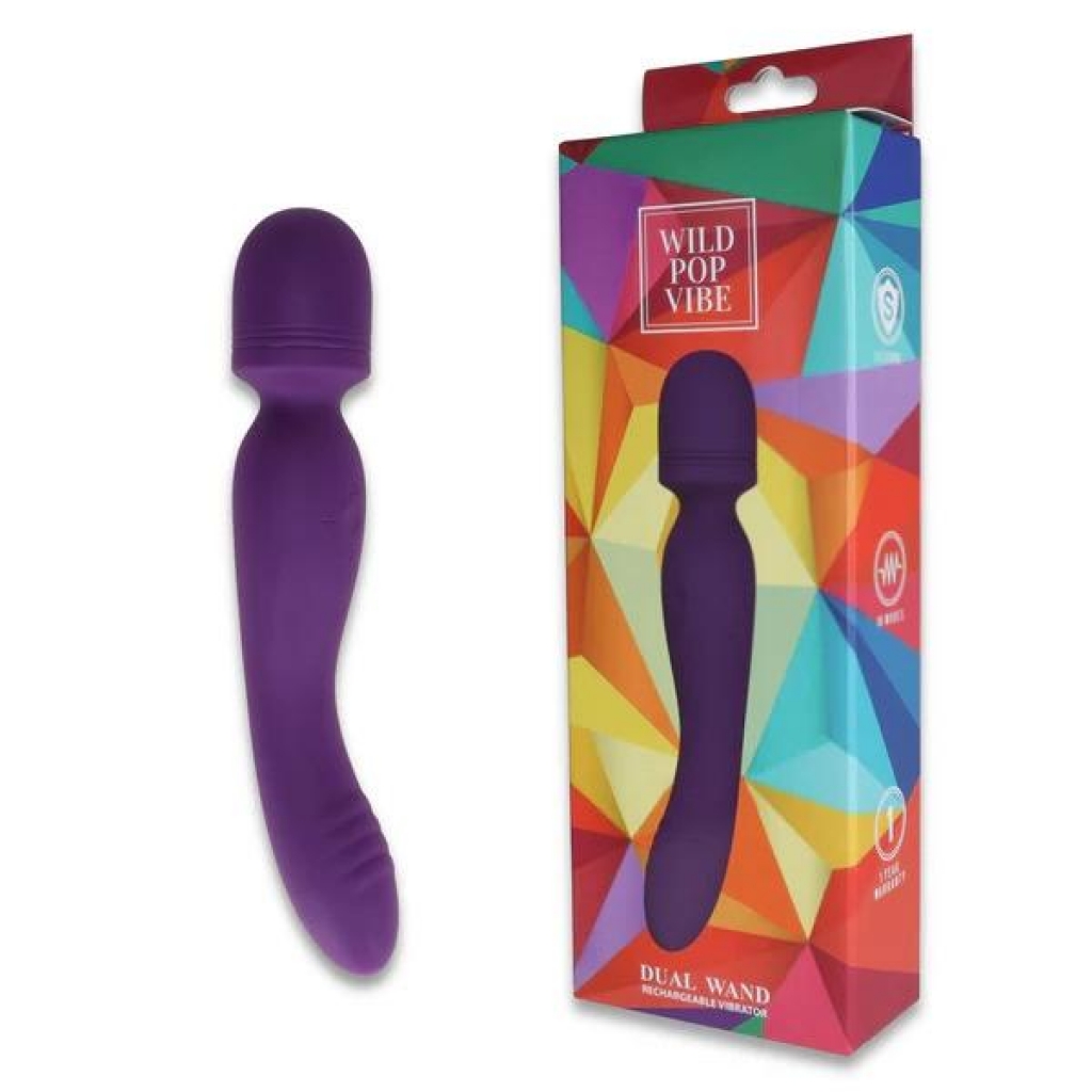 Wild Pop Vibe Dual Wand - Purple