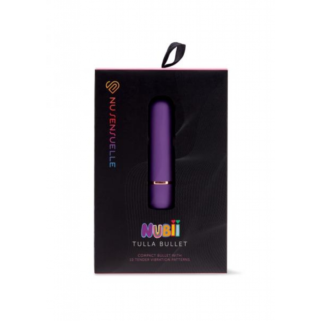 Sensuelle Nubii Tulla Bullet Vibrator - Purple