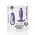 Sensuelle Remote Control Rechargeable Mini Plug - Purple