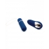 Sensuelle Remote Control Bullet Vibrator Plus - Navy Blue