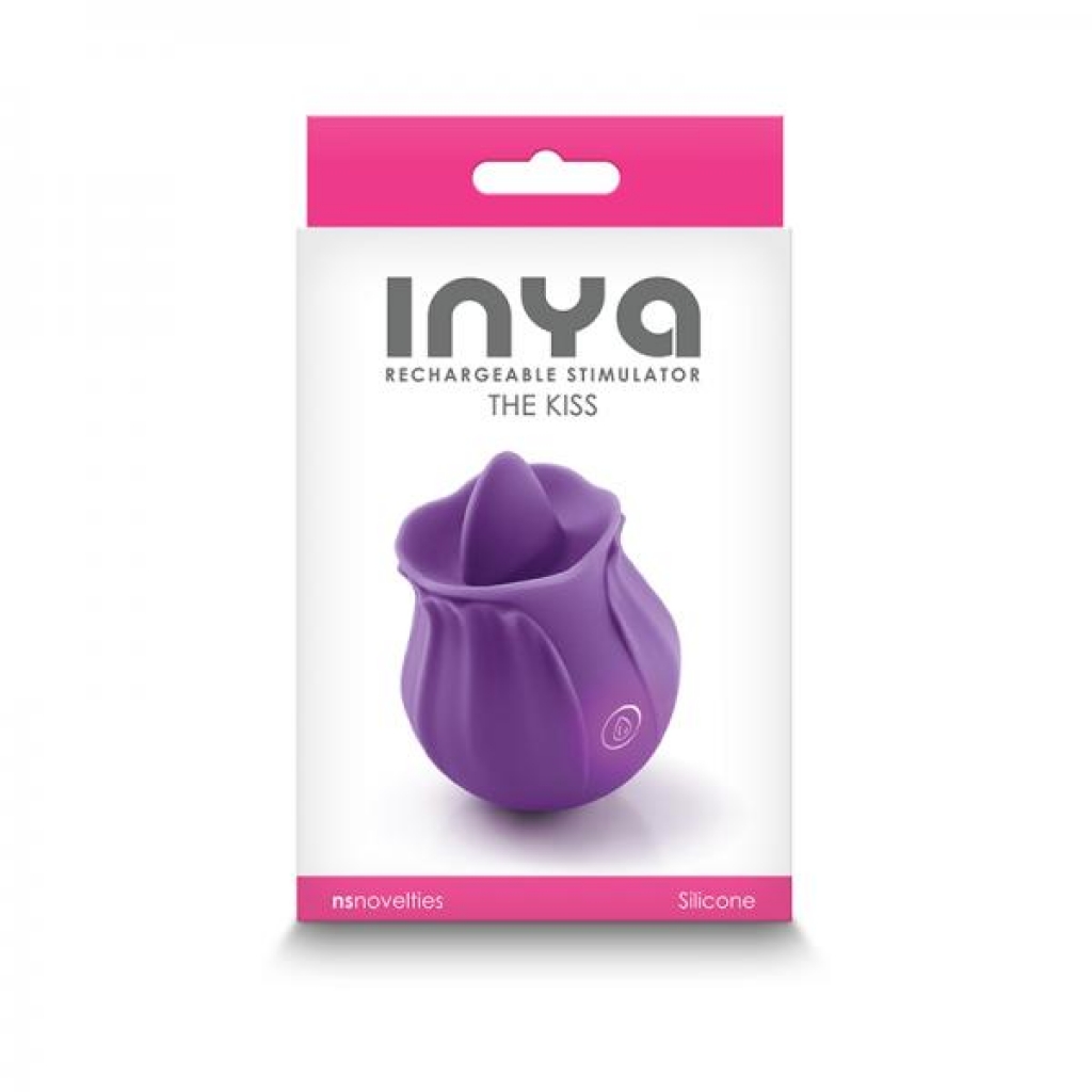 Inya The Kiss Tongue Vibrator - Purple