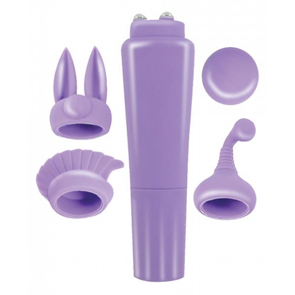 Intense Clit Teaser Kit - Mini Massager with 4 Heads