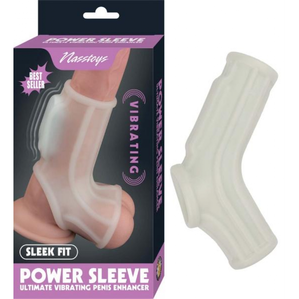 Vibrating Power Sleeve - Sleek Fit White