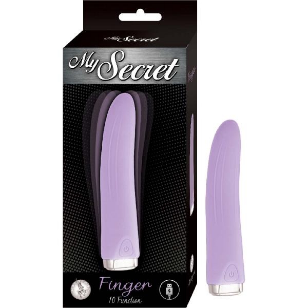 Intimate Companion: My Secret Finger Vibrator in Purple