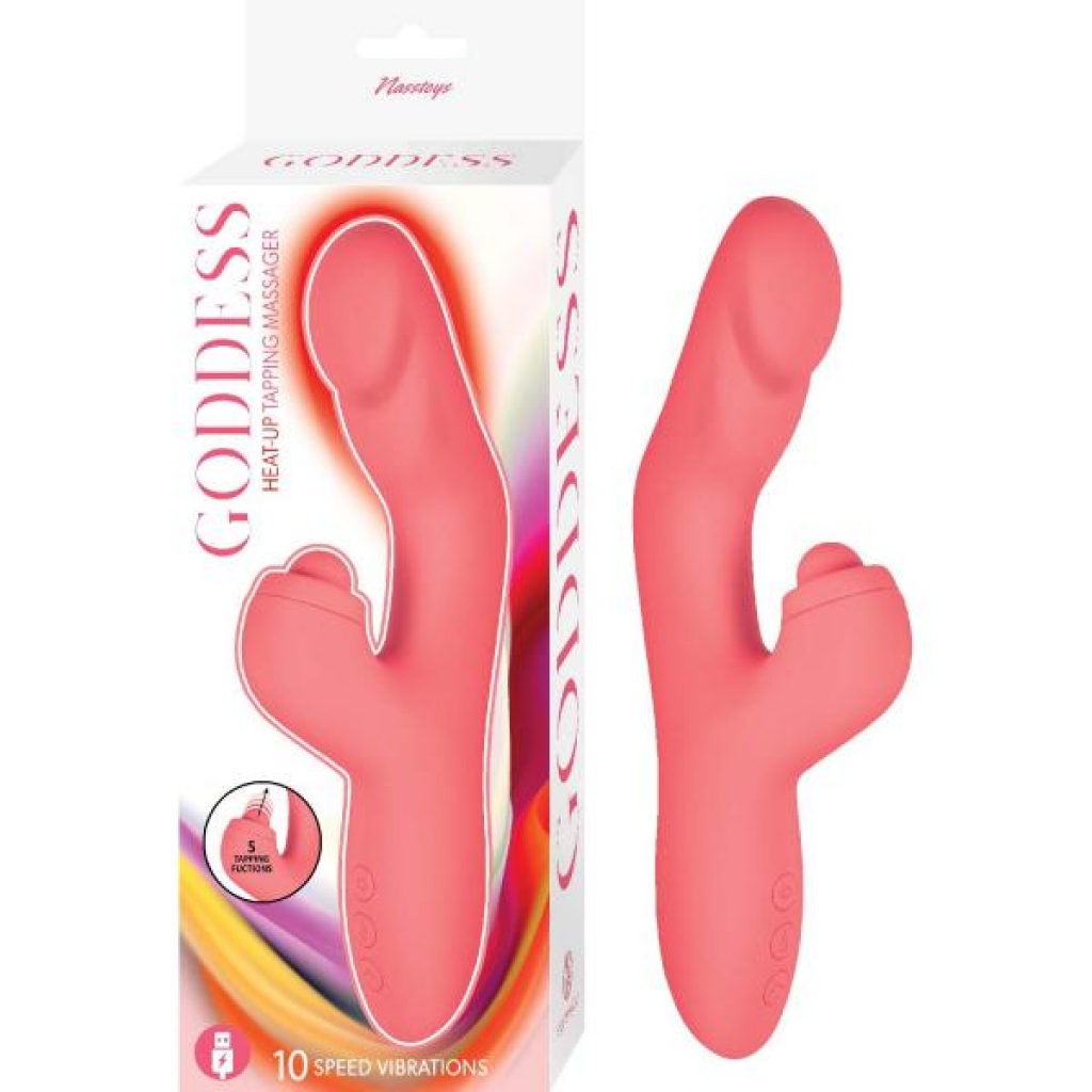 Goddess Heat-Up Massager - Coral