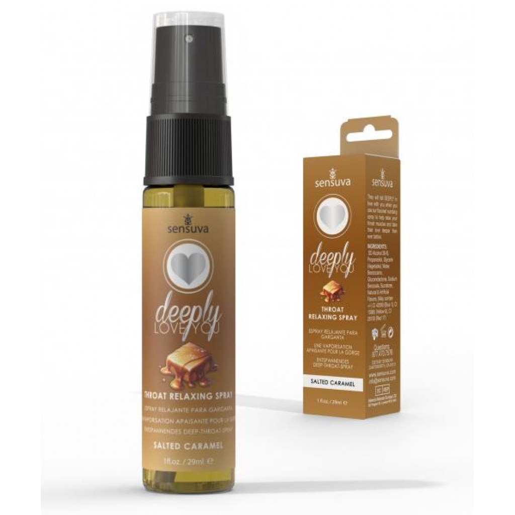 Deeply Love You Throat Spray - Salted Caramel - 1 Fl Oz