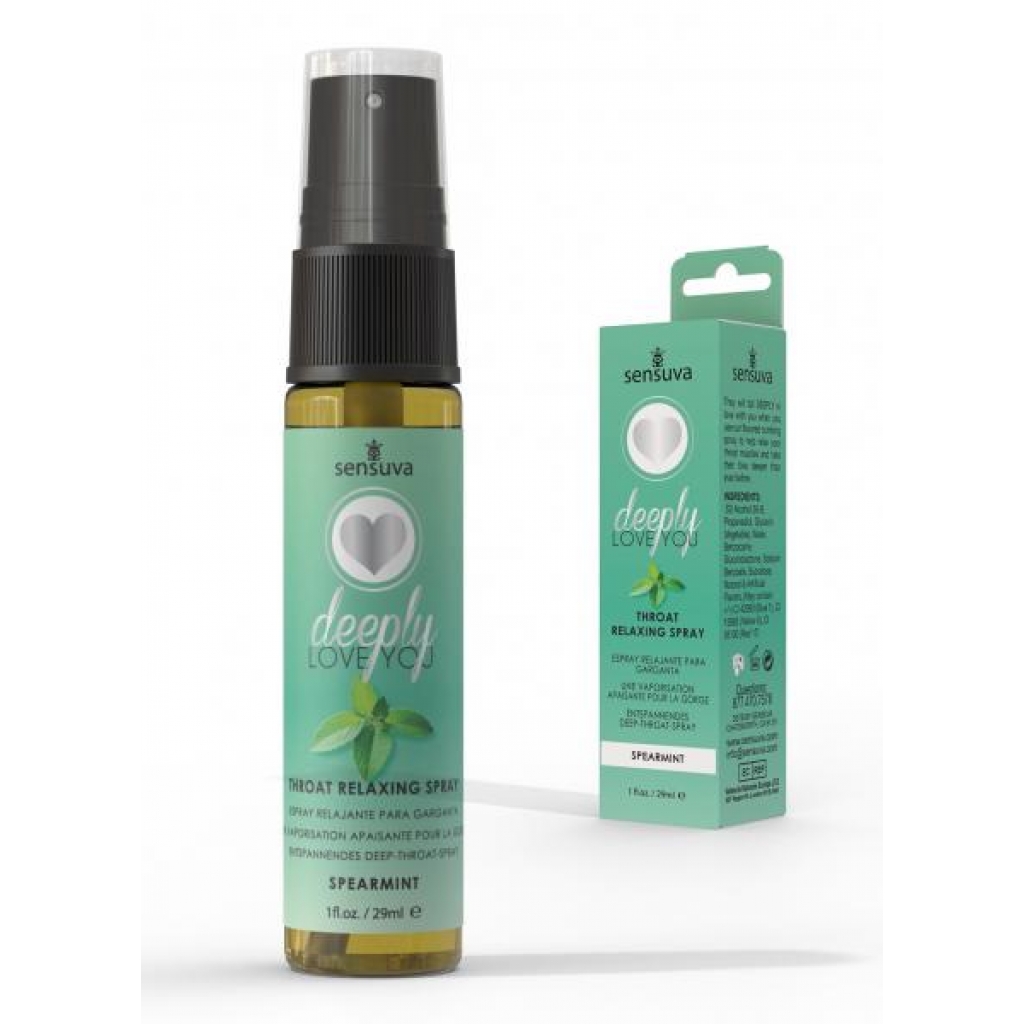 Deeply Love You Throat Spray Relaxing Spearmint - Enhance Oral Pleasure