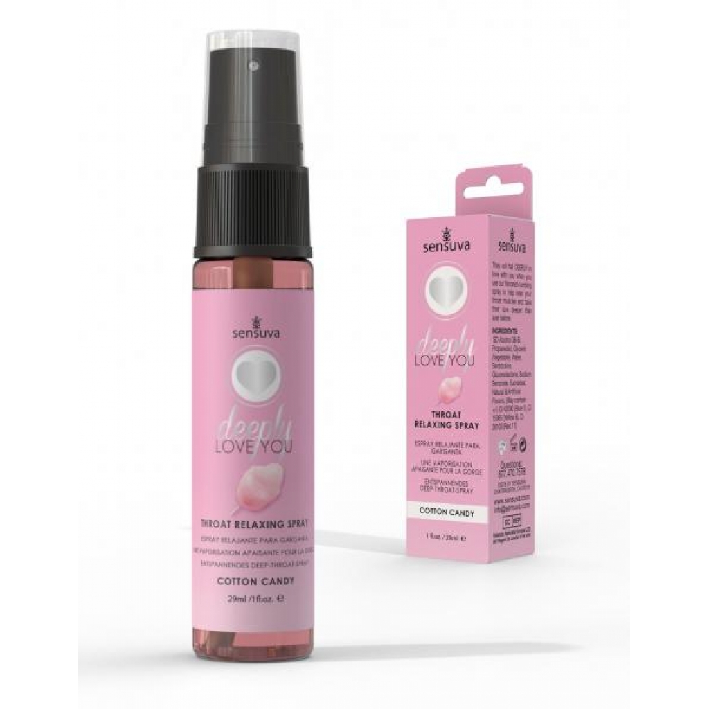 Deeply Love You Throat Spray Relaxing Cotton Candy - Sweet Sensations