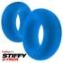 Stiffy 2-pack C-rings - Teal Ice