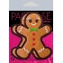 Pastease Gingerbread Man Pasties - Festive Fun