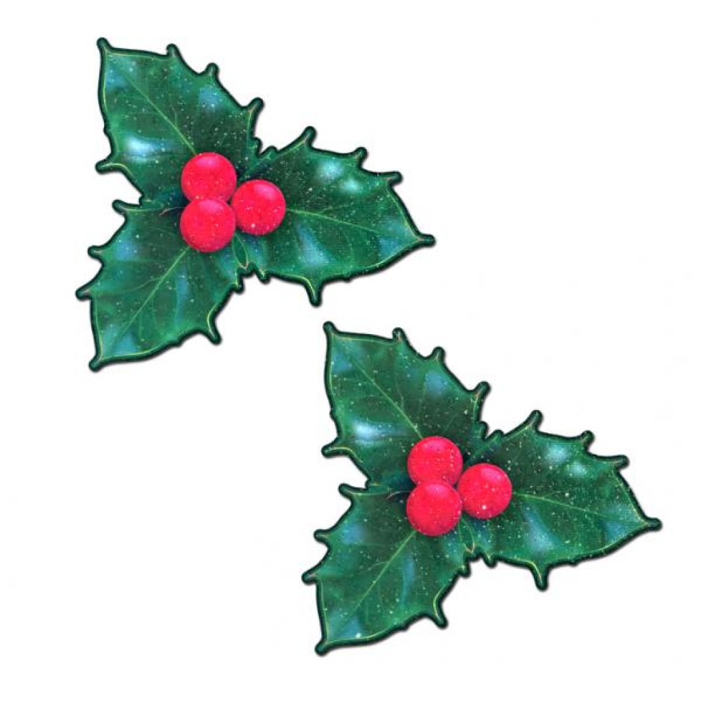 Pastease Xmas Winter Holly W/ Red Berries - Festive Fun