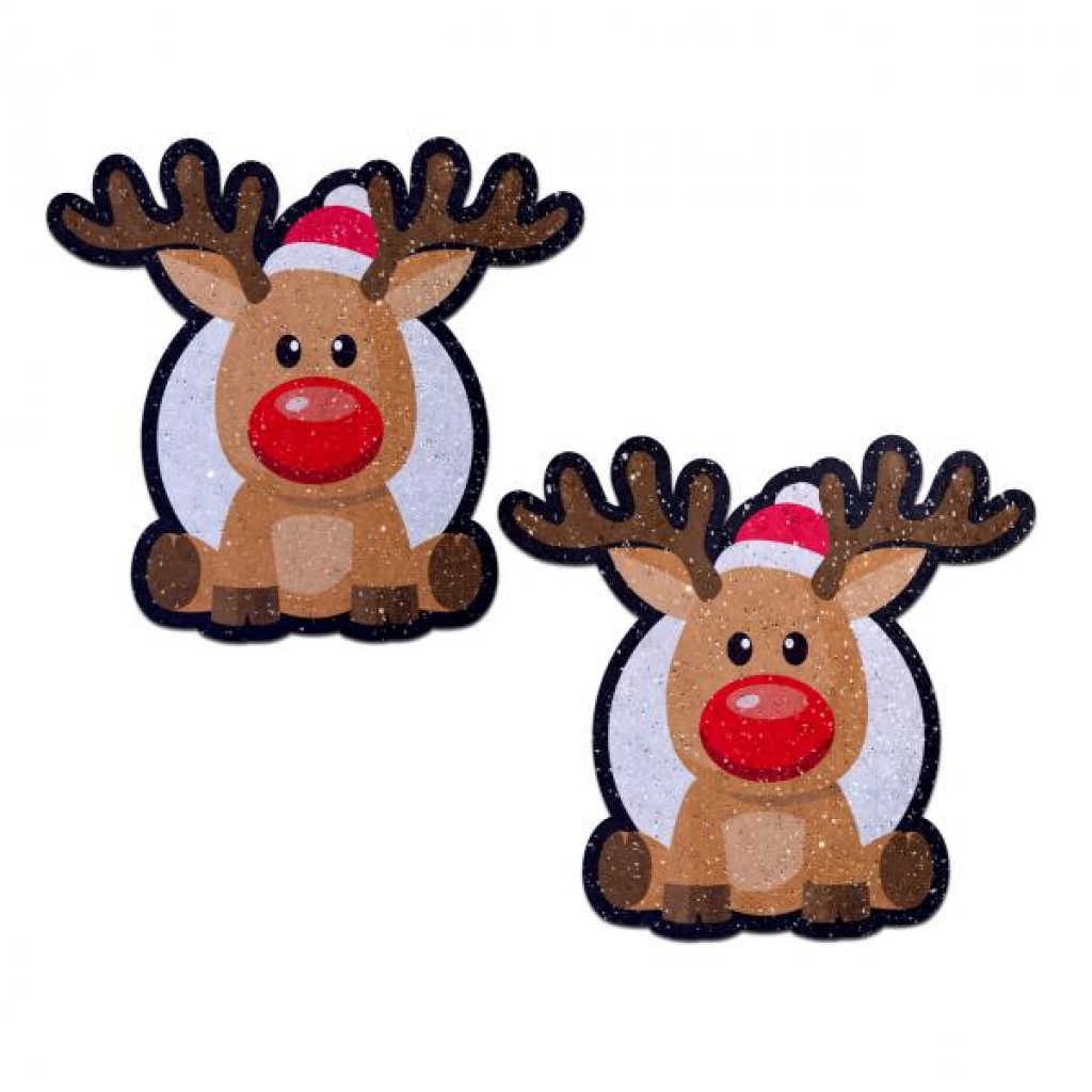 Pastease Xmas Reindeer Red Nose Rudolph Pasties