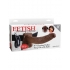 Fetish Fantasy 9 inches Vibrating Hollow Strap-On with Balls - Brown