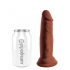 King Cock Plus 6-inch Triple Density Cock - Realistic Brown