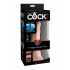 King Cock Triple Density 7-inch Beige Dildo - Ultimate Realism