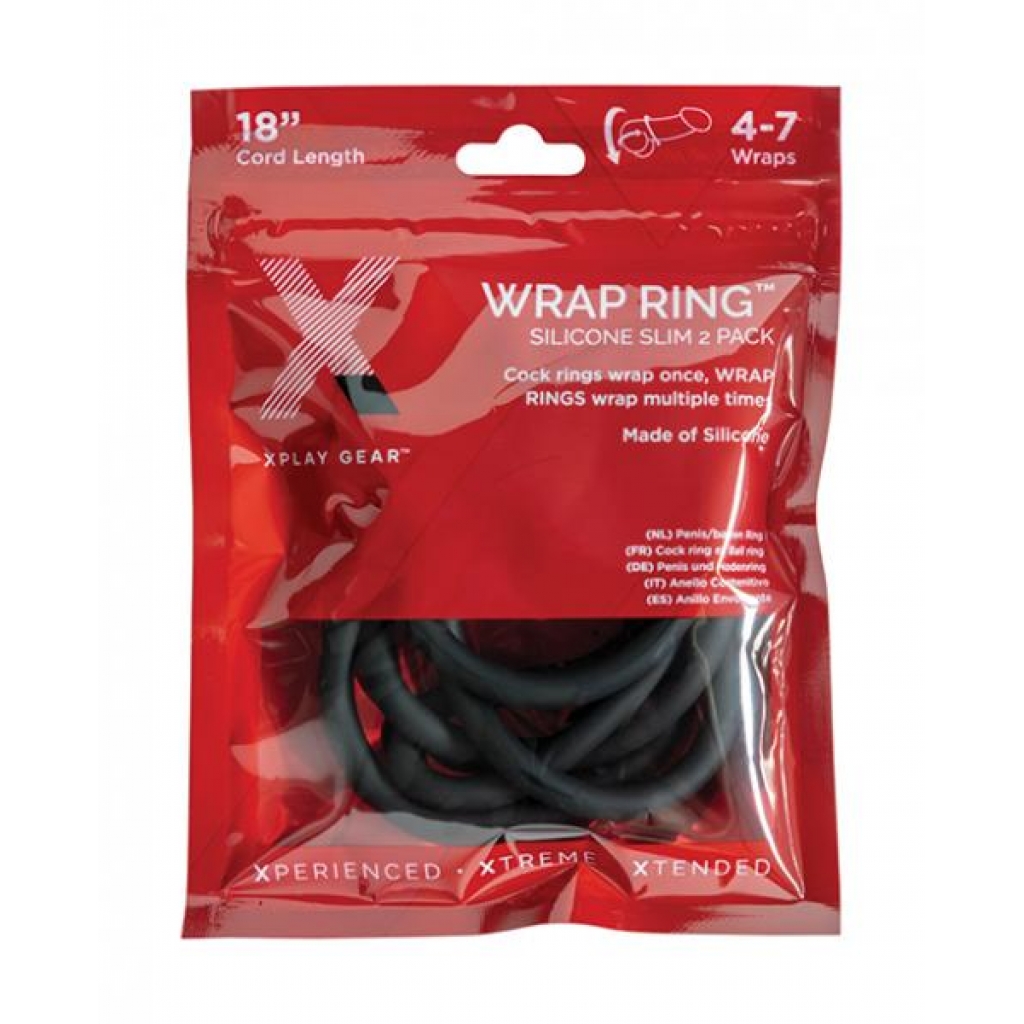 Xplay 18-Inch Silicone Thin Wrap Ring for Enhanced Stimulation