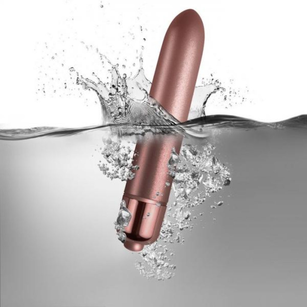 Touch of Velvet Rose Blush - 90mm Bullet Vibrator