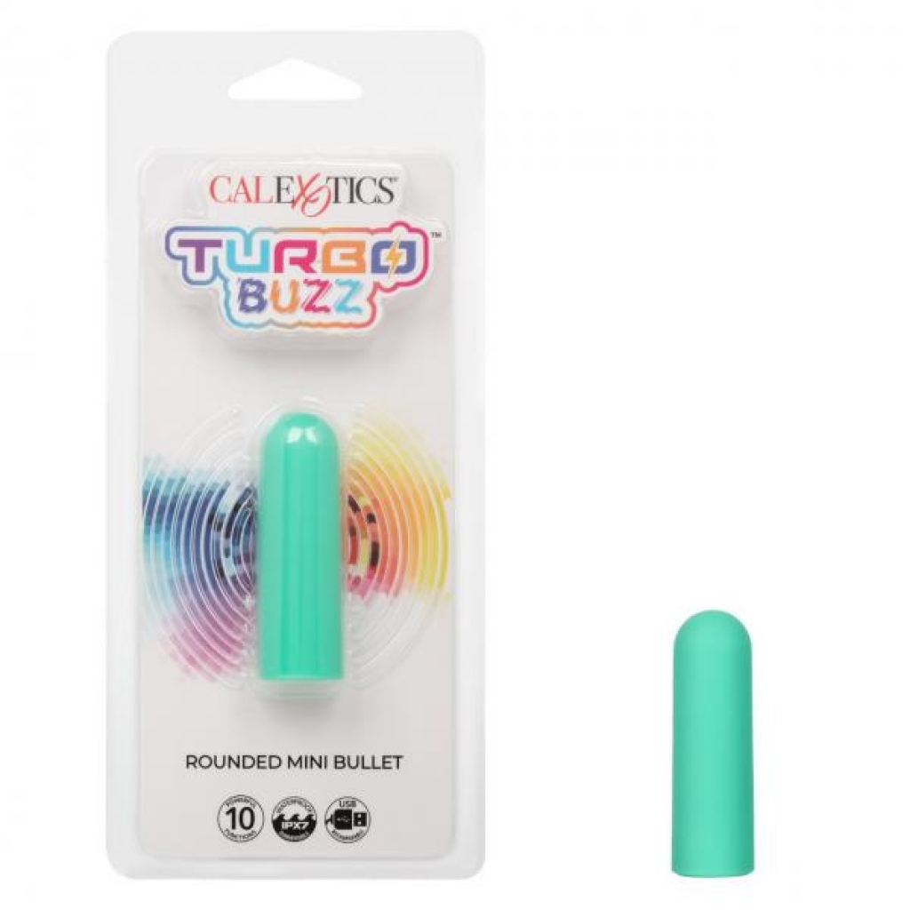 Turbo Buzz Round Mini Bullet - Discreet Power for Ultimate Pleasure