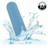 Turbo Buzz Rounded Bullet Vibrator - Blue