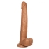 Size Queen 12in Brown Dildo