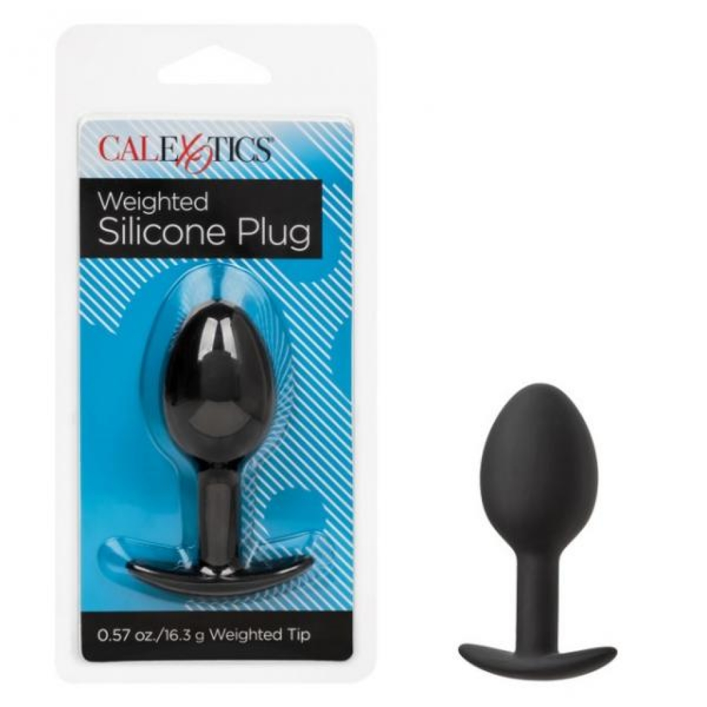 Weighted Silicone Plug for Enhanced Sensation