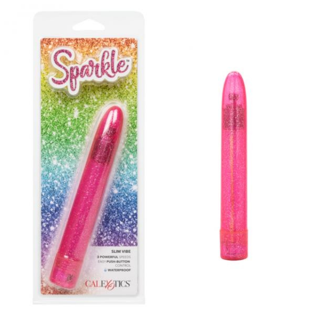 Sparkle Slim Vibe Pink - Sleek and Powerful Massager