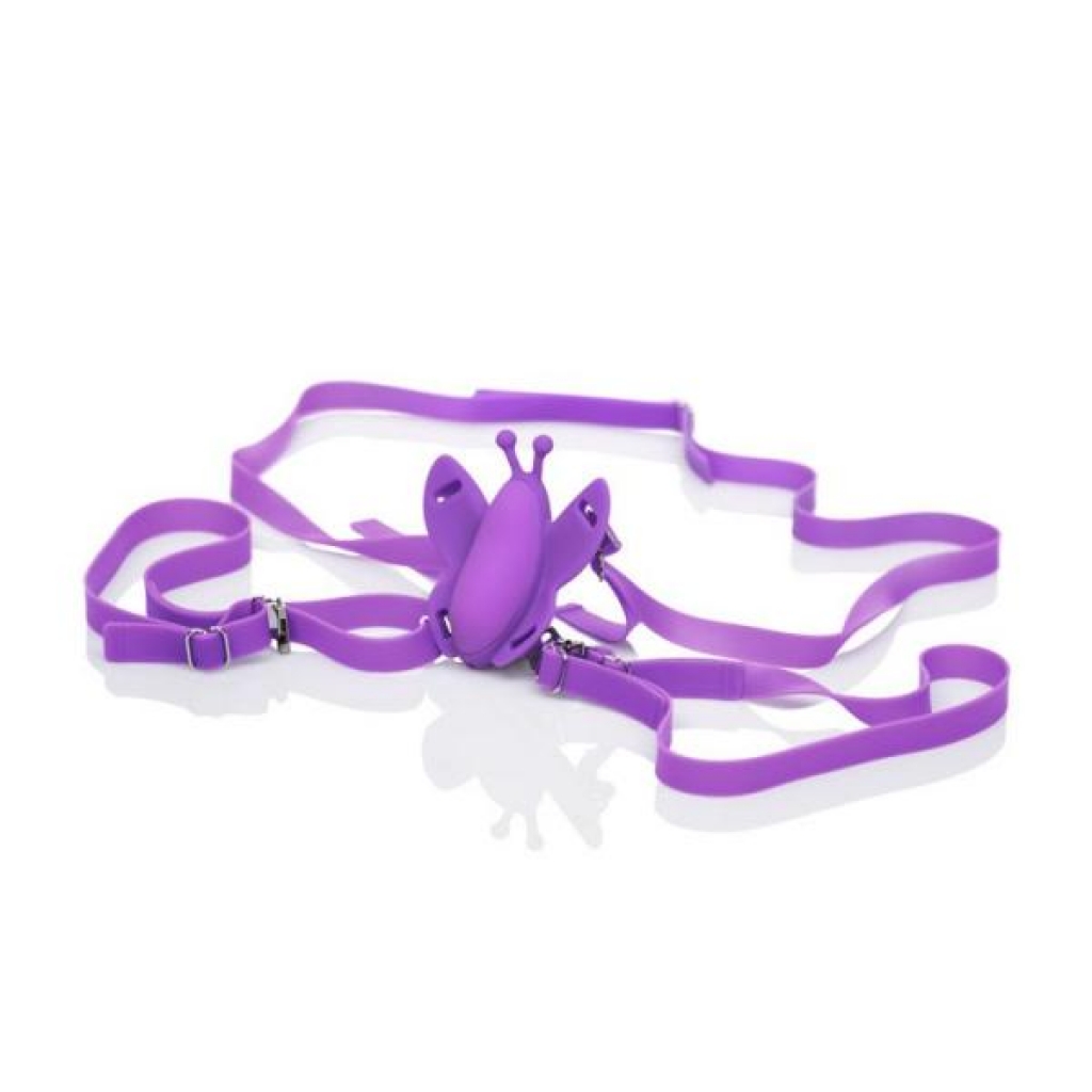 Venus Butterfly Silicone Remote Micro Butterfly - Purple